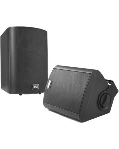 Pyle Home PDWR52BTBK 5.25" Indoor/Outdoor Wall-Mount Bluetooth Speaker System (Black)