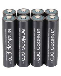 Panasonic BK-4HCCA8BA eneloop Rechargeable XX Batteries (AAA; 8 pk)